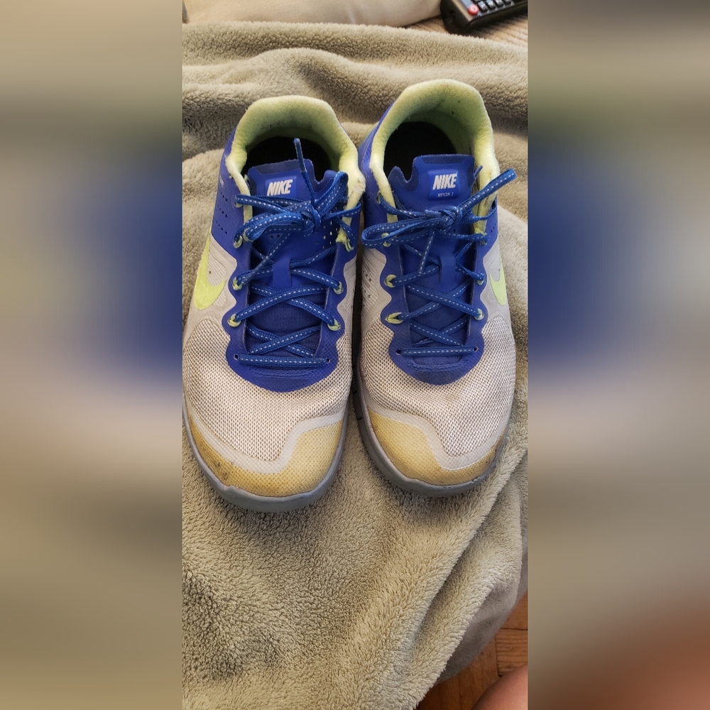 Nike Metcon 2 Platinum Green Blue 2016
